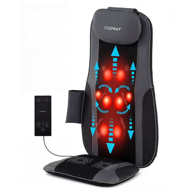 Shiatsu Massage Seat Cushion with Heat and Vibration