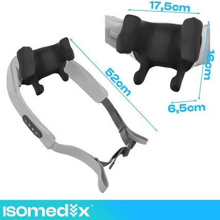 Shiatsu Wireless Neck Massager with LED Heating