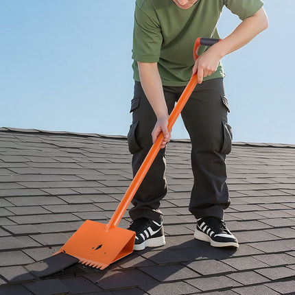 Shingle Shovel 2-Pack, D-Grip Roof Ripper, 46-Inch Steel