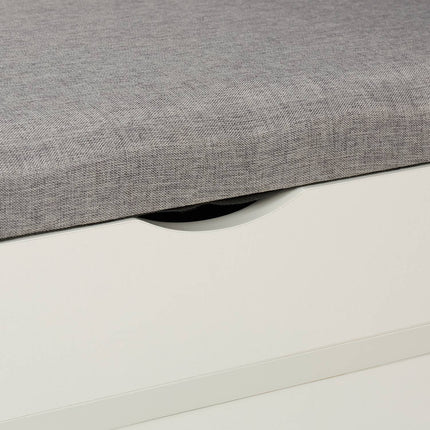 Shoe Bench with Storage and Lift-Up Seat