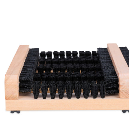 Shoe Scraper with Brushes and Anti-Slip Base