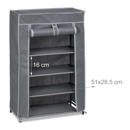 Shoe Storage with 5 Shelves