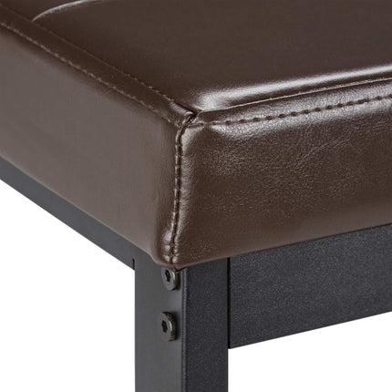 Shoe bench XXL with cushion