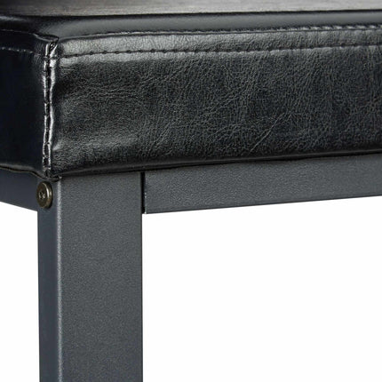 Shoe bench with padded seat