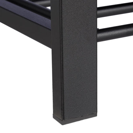 Shoe bench with padding