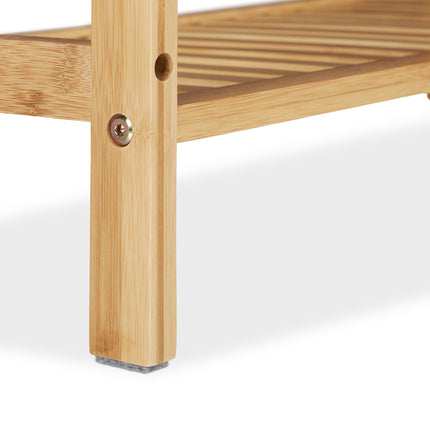 Shoe bench with space for 3-6 pairs of shoes