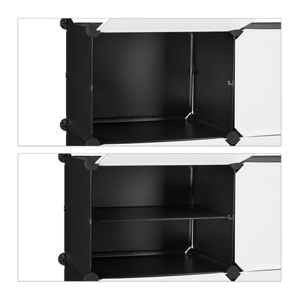 Shoe cabinet with 24 compartments