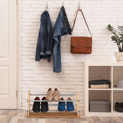 Shoe shelf extendable