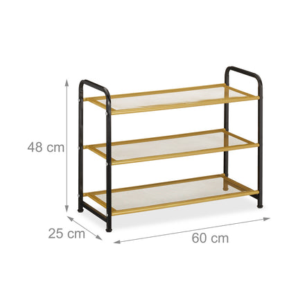 Shoe shelf for 6 pairs of shoes