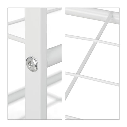 Shoe shelf stackable 3 shelves