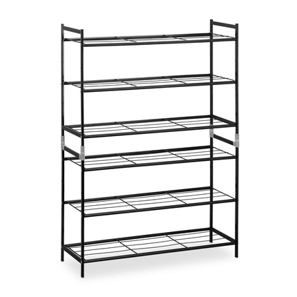 Shoe shelf stackable 3 shelves