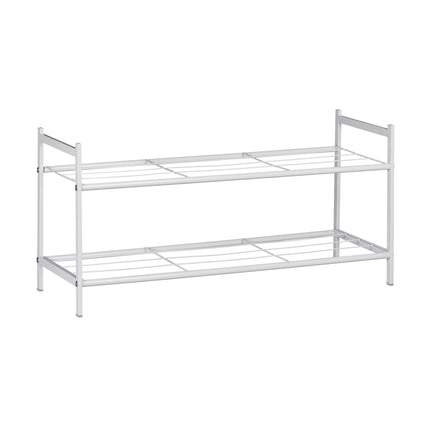 Shoe shelf with 2 levels