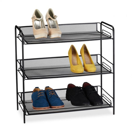 Shoe shelf with 3 shelves