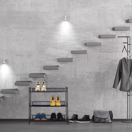 Shoe shelf with 3 shelves