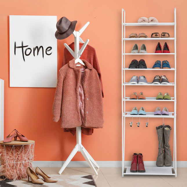 Shoe shelf with 8 shelves