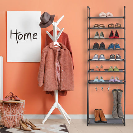 Shoe shelf with 8 shelves