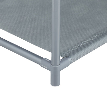 Shoe shelf with boot compartment