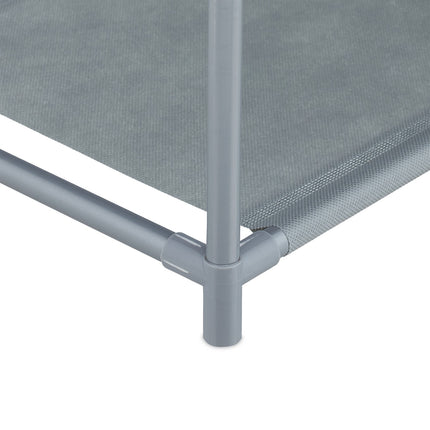 Shoe shelf with boot compartment