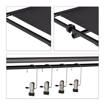 Shoe shelf with boot compartment