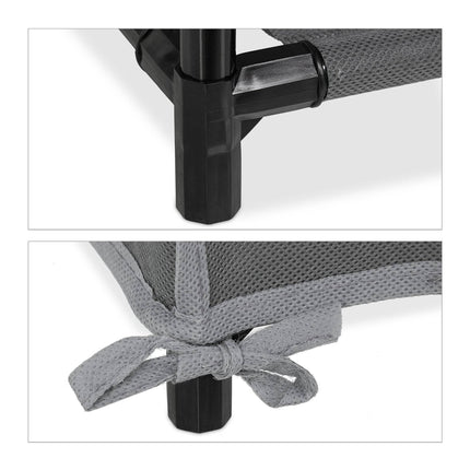 Shoe wardrobe in fabric with 9 compartments