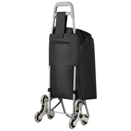 Shopping Cart 40L, Black, Foldable