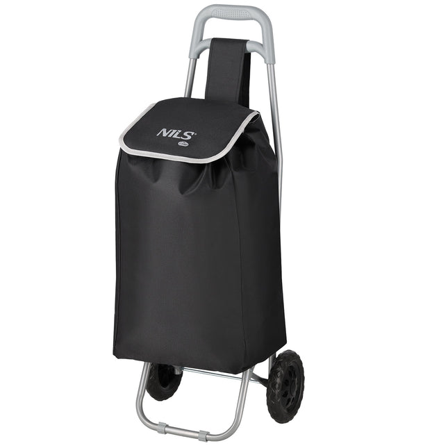 Shopping Cart, 40L Capacity, Black
