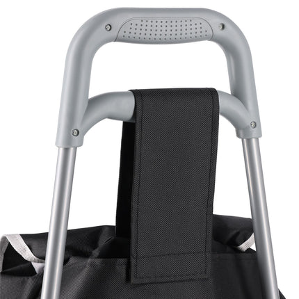 Shopping Cart, 40L Capacity, Black