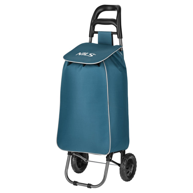 Shopping Trolley 40L, Insulated, Foldable, Turquoise