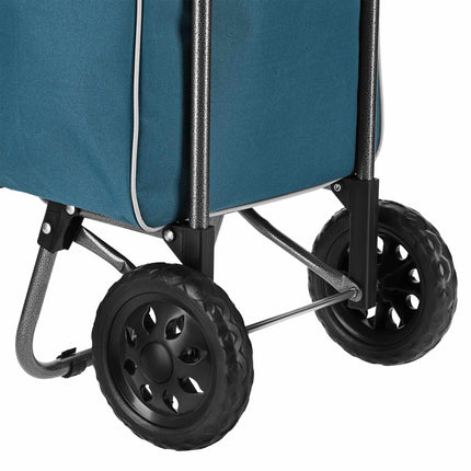 Shopping Trolley 40L, Insulated, Foldable, Turquoise