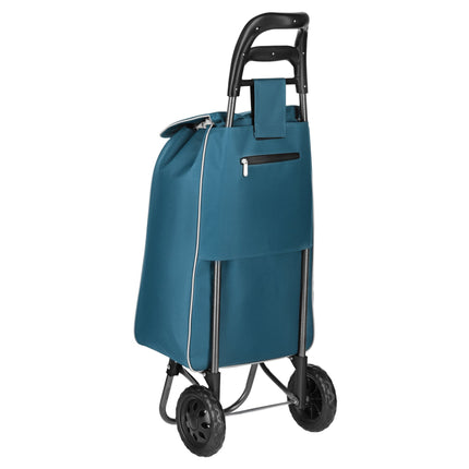 Shopping Trolley 40L, Insulated, Foldable, Turquoise