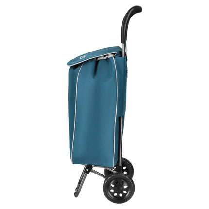 Shopping Trolley 40L, Insulated, Foldable, Turquoise