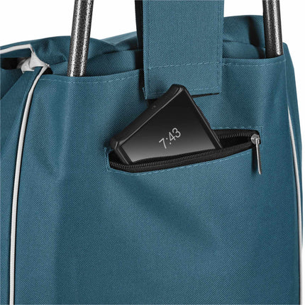 Shopping Trolley 40L, Insulated, Foldable, Turquoise