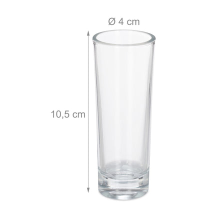 Shot glasses in sets of 6