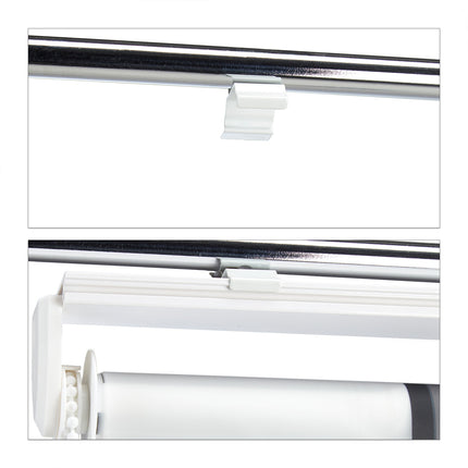 Shower Roller Blind, Water-Repellent, Retro Tile Design