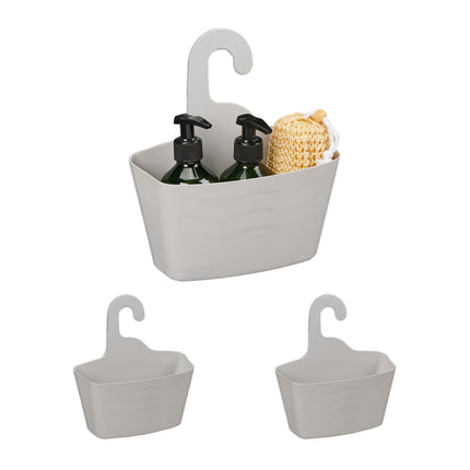 Shower basket set of 3 25 cm
