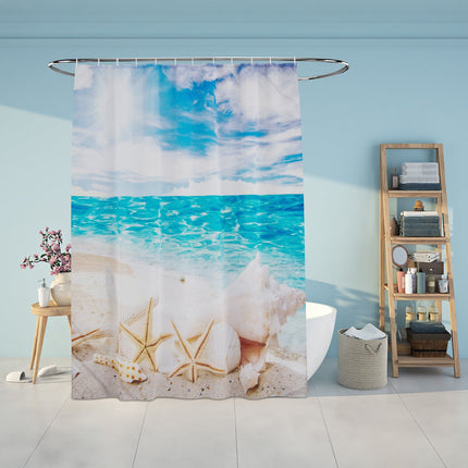 Shower curtain 180x200 cm with motif