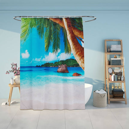 Shower curtain 180x200 cm with motif