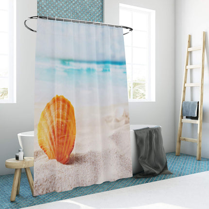 Shower curtain 180x200 cm with motif
