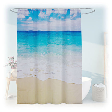 Shower curtain 180x200 cm with motif