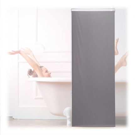 Shower curtain gray