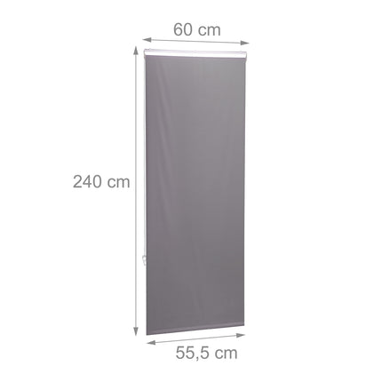Shower curtain gray