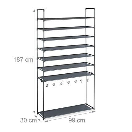 Shower tray to hang up