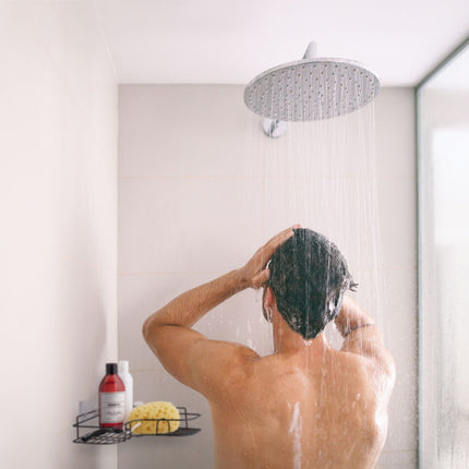 Shower tray without drilling, set of 2
