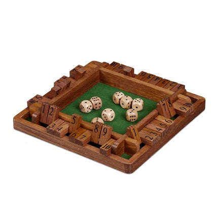 Shut The Box for 4 players