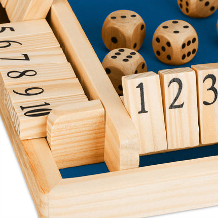 Shut The Box for 4 players
