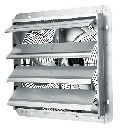 Shutter Exhaust Fan, 16-Inch Wall Mount, 1506 CFM