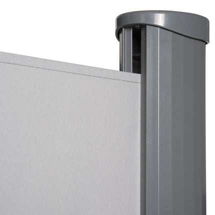 Side awning 300x160cm UV50+ Privacy protection, Grey