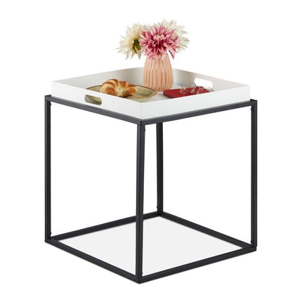 Side Table with Tray