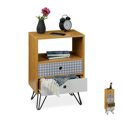 Side cabinet with drawers