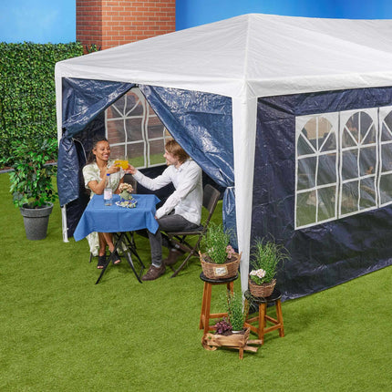 Side panels Blue Pavilion - set of 6